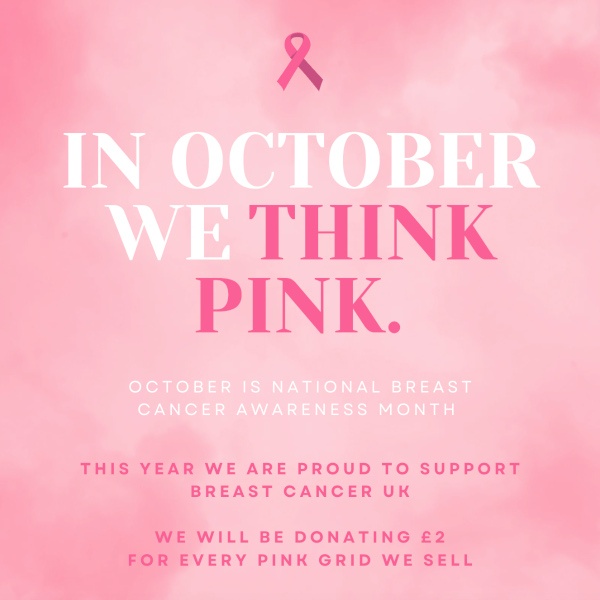 Nidagravel 129 PINK Gravel Grid - Supporting Breast Cancer UK