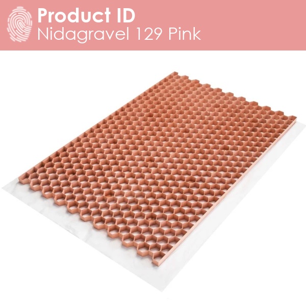 Pink gravel grids for breast cancer awareness - Nidagravel UK